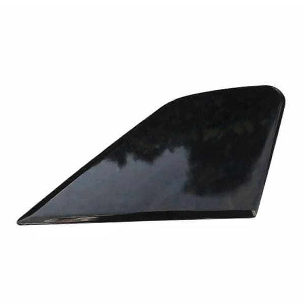 Bil Eksteriør Frontdør Side Deksel Panel Vindusglass Plate Trim Cap for Fit Hatchback 2009-
