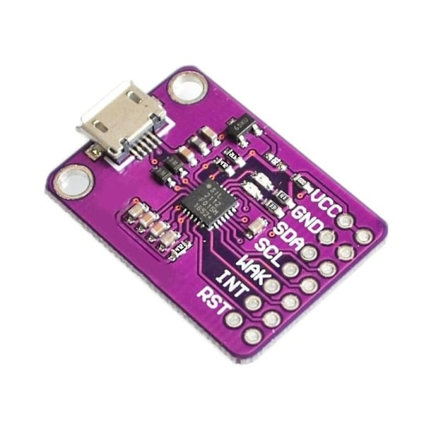 USB til I2C Kommunikationsmodul CP2112 GPIO 4.0-5.25V Multifunktionsadapter