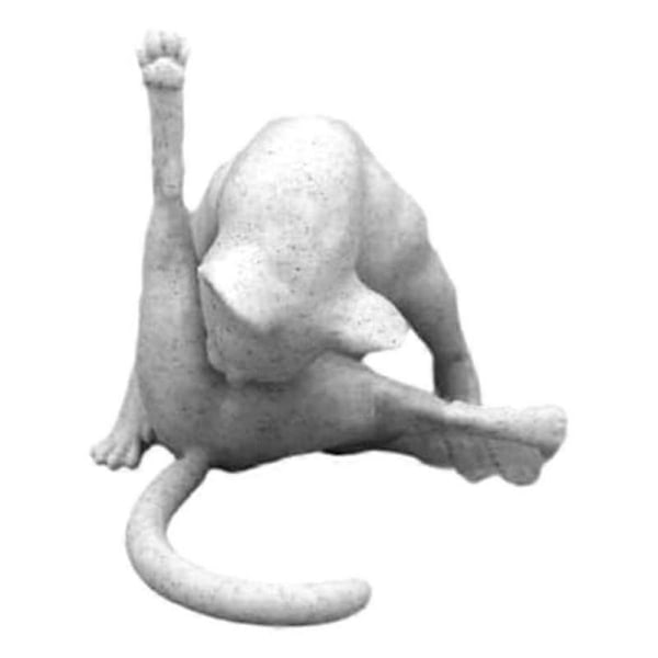 Katte Skulptur Sjove Katte Figur, Katte Figurer til Katteelskere, Katte Statuer Boligindretning, Katte Gaver til Katteelskere
