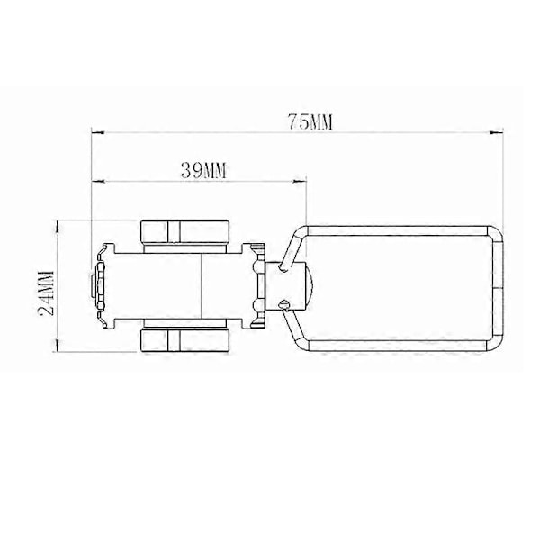 Til Huawei Honor 6A Strømknap & Lydstyrkeknap Flex Kabel