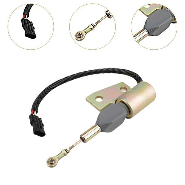 Stop Solenoid SA-4941-24 Direkte Erstatning for Case 821 521D CX130 CX160