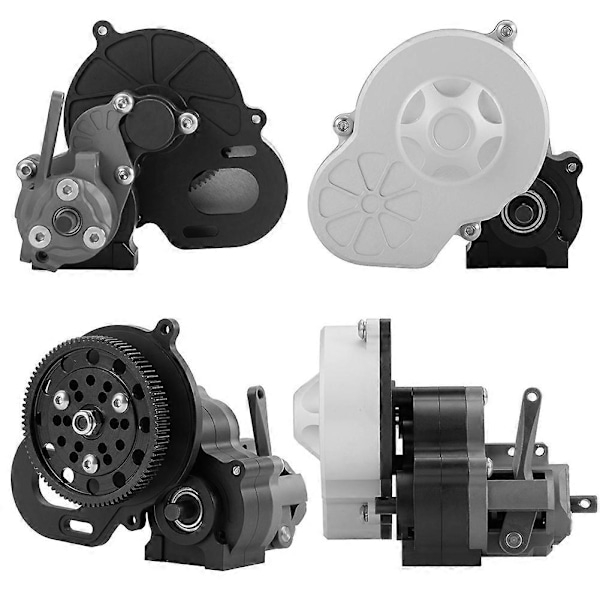 Komplett växellåda i metall med Dig Gear 1 Växel för 1/10 RC Crawler Bil Axial SCX10 AX