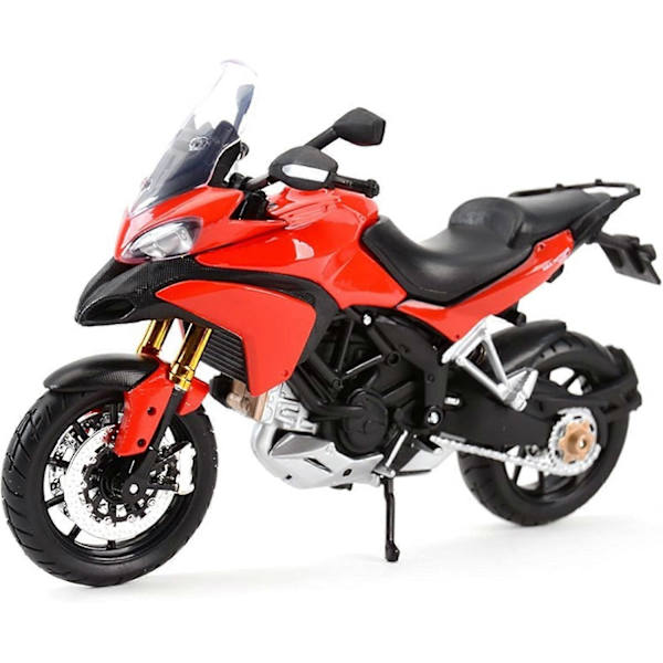 Ducati Multistrada 1200S 1:12 Rød Støbt Model Legering Simulation Gave