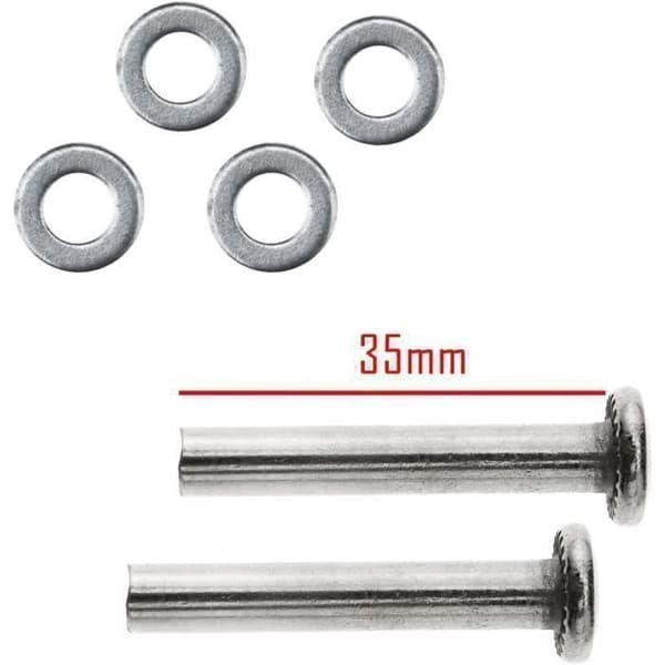 Hjul - Universal - 50mm - Gummi - Svingbart - Pakke med 2