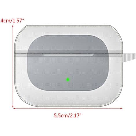 TPU-suojakotelo HP H10D:lle, iskunkestävä, läpinäkyvä, pölytiivis