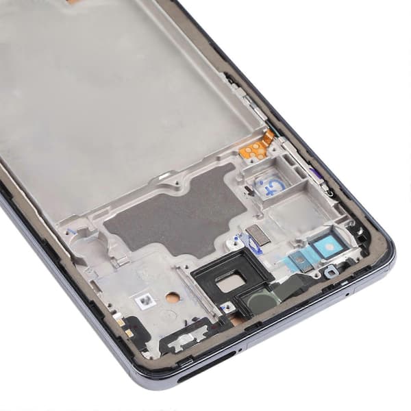 incell Material LCD-skärm och digitizer komplett enhet med ram (stöder inte fingeravtrycksidentifiering) för Samsung Galaxy A72 4G SM-A725