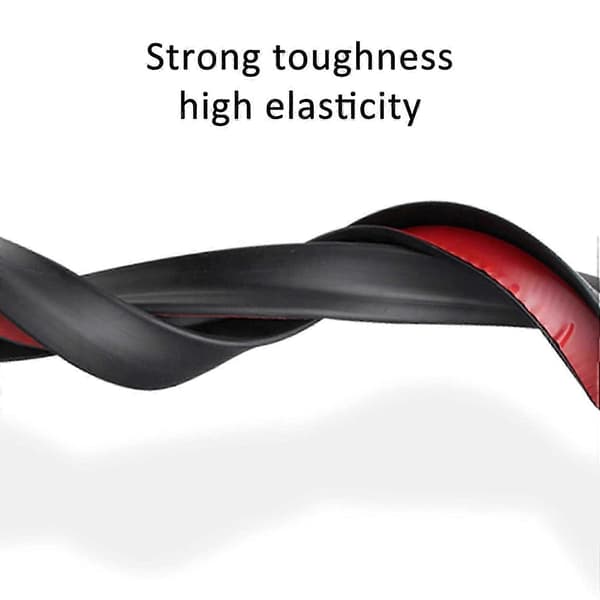 2 st 1,2M Universal Takspoiler Kolfiber Bakre Vinge Spoiler Bakluckespoiler för