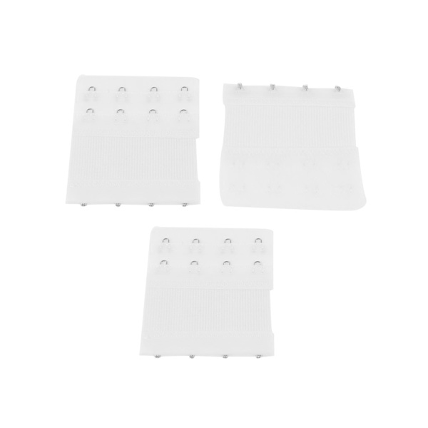 3 pcs Bra Extender Straps White S