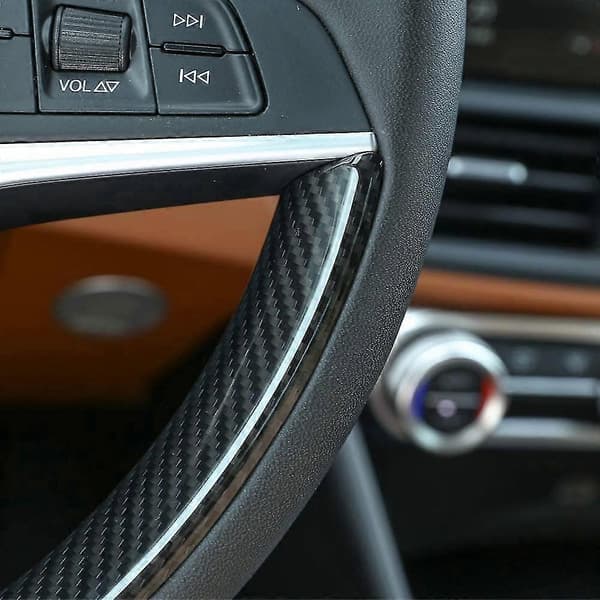 2 st Bil Interiör Kolfiber Skydd För Alfa Romeo Stelvio/giulia