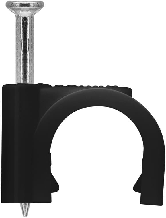 Kabelklemme 10 mm, sort