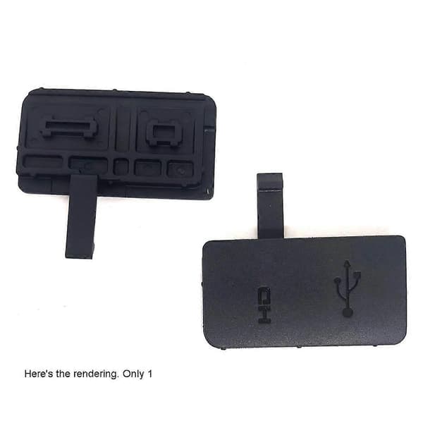 USB Gummideksel for Bunn av Dør for 4000D Digitalkamera