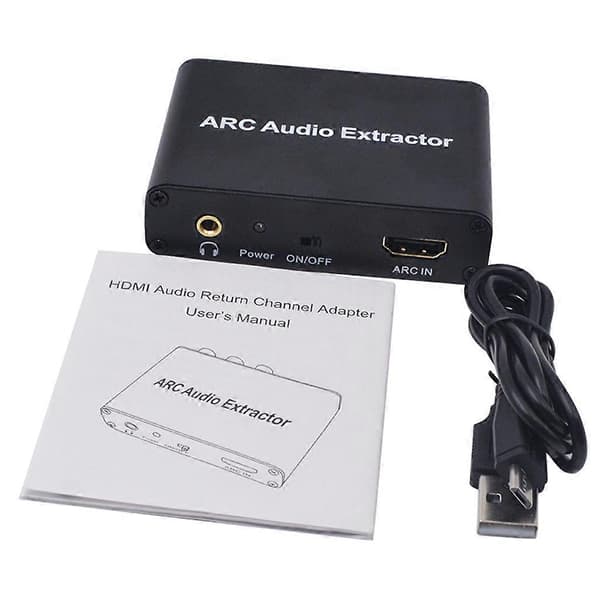 Adapter Audio Backhaul Adapter Optisk / /3.5mm Output
