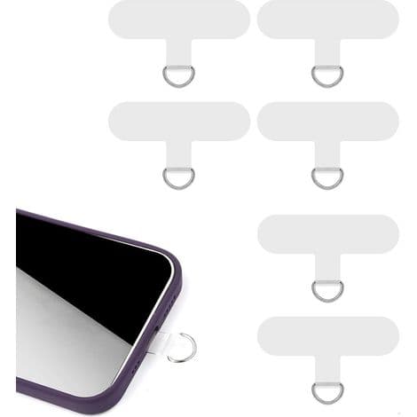 Delar Mobiltelefon Sladdlappar, Transparenta Multifunktionella Telefonremmar, Mobiltelefonkuddar för iPhone D