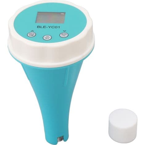 6-i-1 Bluetooth Vannkvalitetstester: pH, ORP, EC, TDS, CL, TEMP. Digital Restklorovervåker for Svømmebasseng og Hydroponiske Akvarier