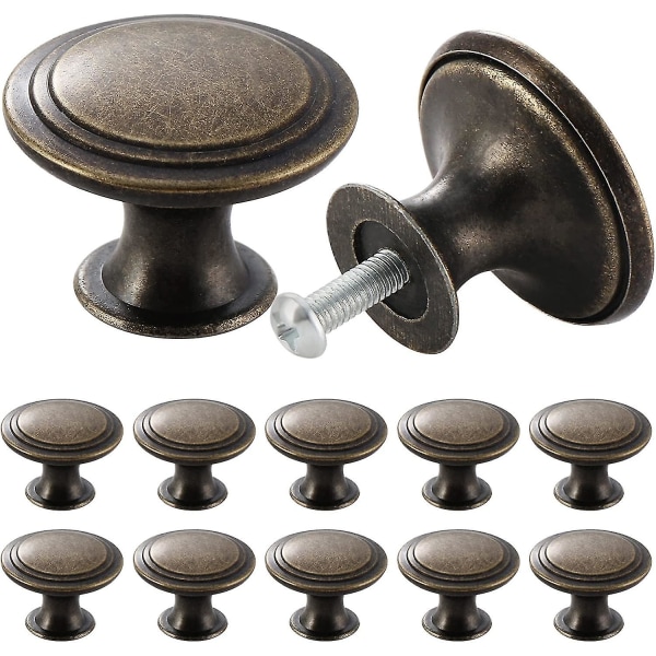 24st vintage skåpknoppar. Eleganta lådknoppar. Köksskåp i antik stil