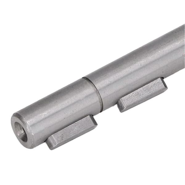 Orm Reducer Dobbelt Udgangsaksel 14mm Diameter 128mm Længde Stor Bæreevne Stepper Motor Dobbelt Udgangsaksel