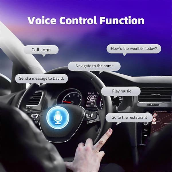 Langallinen langattomaksi CarPlay Android Auto langaton autoadapteri Smart Mini Box Plug and Play WiFi 2 in 1