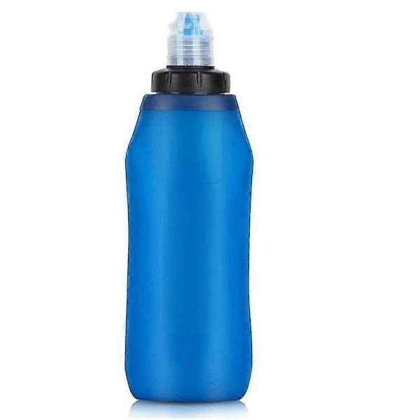 500 ml Vattenfilterflaska Vattenfilter Halm Mjuk Vikbar Utomhus Filtrerad Vattenpåse för Sport Camping Vandring Cykling
