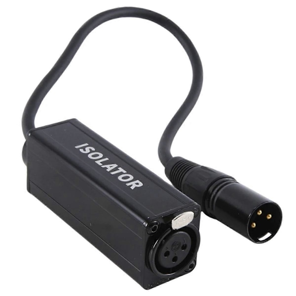 Audio Kabel Isolator Støy Jordingssløyfe Audio Isolator XLR Eliminerer, Hunn til Hann
