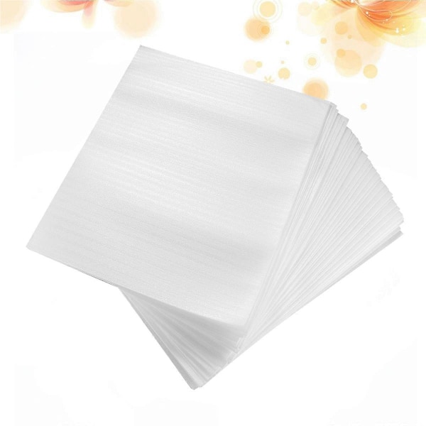 100 st Förpackningar EPE-belagd Pärlbomullspåse Stötsäker Reptålig Påsar (15x25cm)