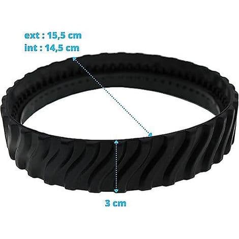 Anpassningsbara band för Zodiac MX6 MX8, Baracuda Poolrengöringsrobotdäck R0526100