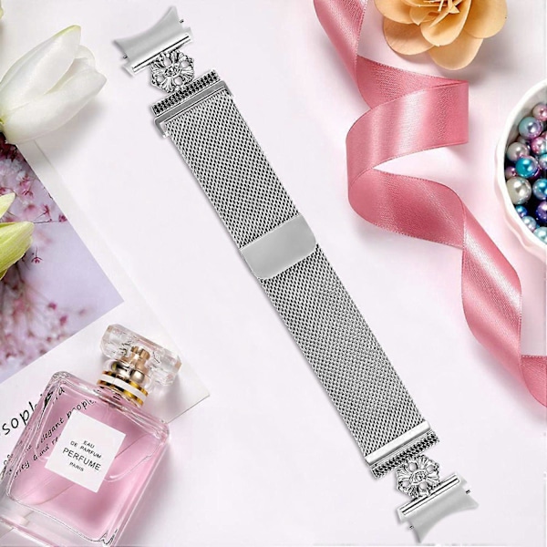 Type A Milanese urrem i rustfrit stål med Quick til Samsung Galaxy Watch7 44mm/40mm