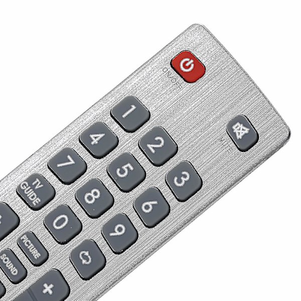 Tv-fjärrkontrollersättning för Sharp Aquos-fjärrkontroll med 3d-knapp Fernbedienung