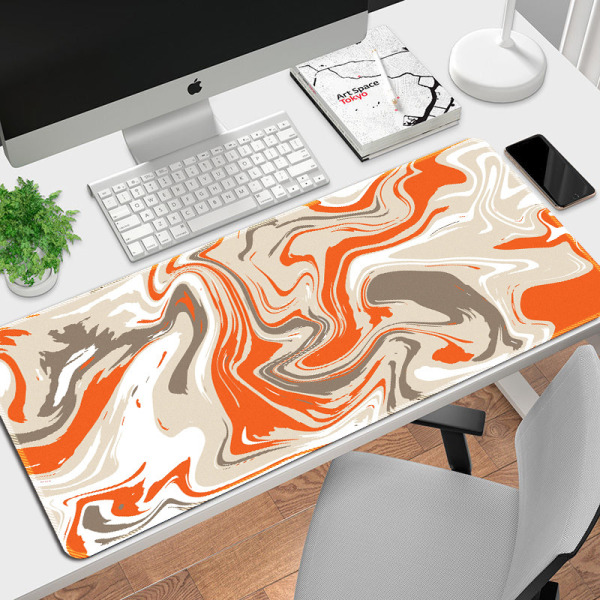 beste musematte fortykket sklisikkert stort abstrakt kunstteppe spill musematte bordmatte for datamaskin， farge：15