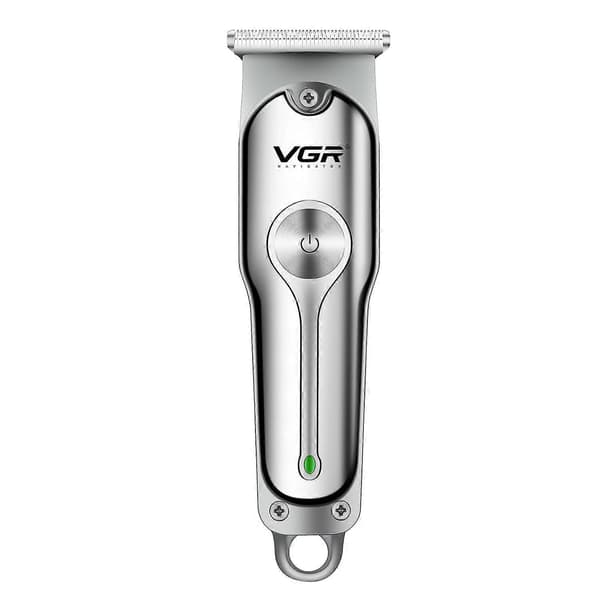 VGR V-071 5W Elektrisk hårklipper med karbonstålblad og USB