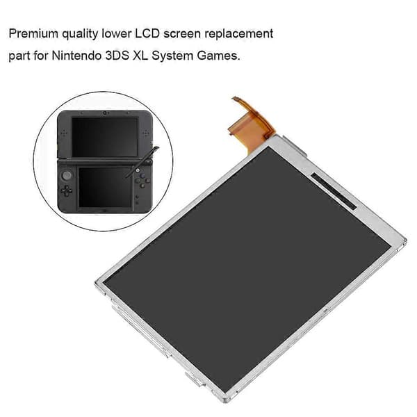 Udskiftnings nederste LCD-skærm til Nintendo 3DS XL.