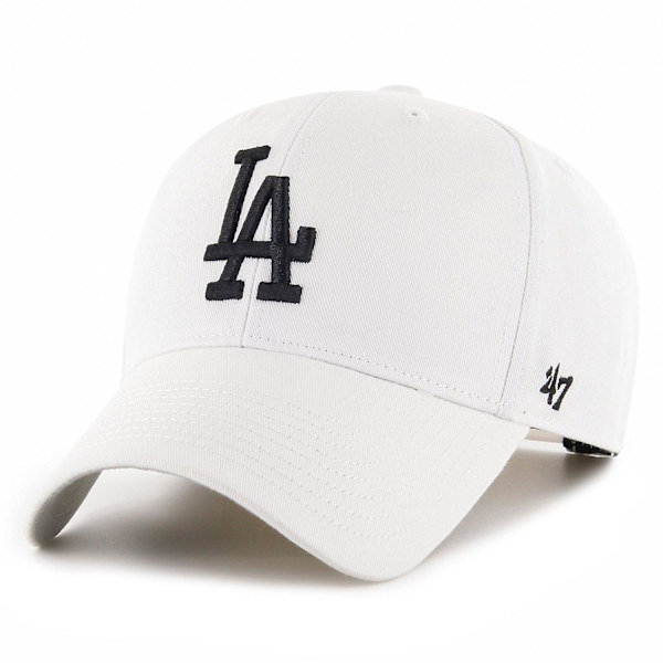 47 Brand Justerbar Keps - MLB BASIC Los Angeles Dodgers vit