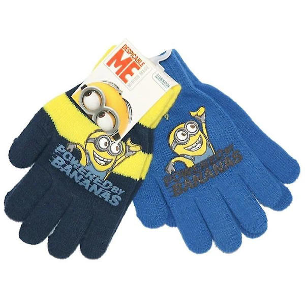 2-pack Minions Despicable Me Vantar Finger Vantar One Size Blå/Gul