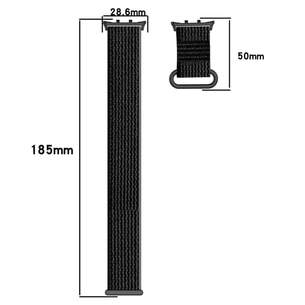 Tyylikäs ja mukava nailonranneke Honor Watch 5:lle