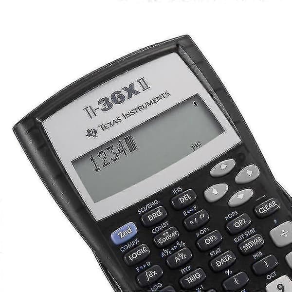 Texas Instruments Studenter Funktions Lommeregner Calculus Lommeregner To Linjers Display