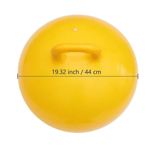 Barn Oppblåsbar Hoppe Ball (Gul)