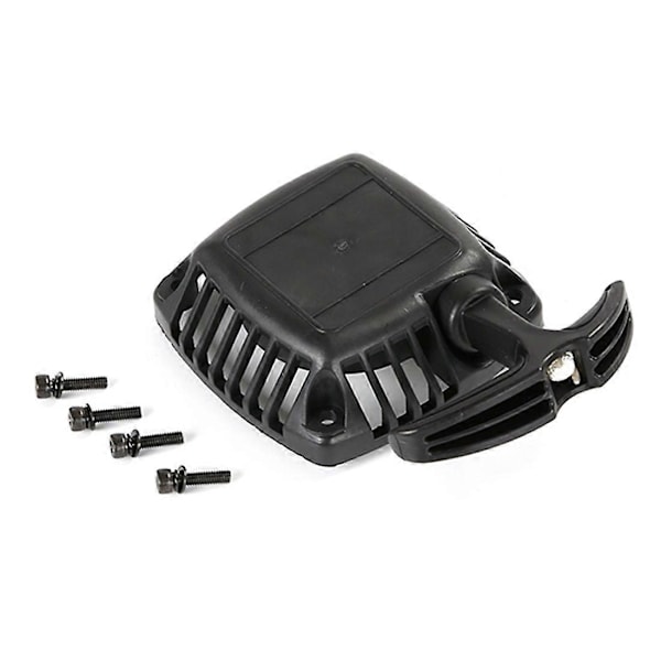 Helppo vetokäynnistin 32Cc-36Cc Zenoah-moottorille 1/5 Hpi Baja 5B Rovan Losi 5Ive-T, Musta