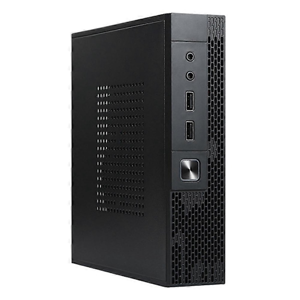 ITX Datorchassi TX02 Mini Desktop Chassi Industriell Kontroll HTPC Chassi