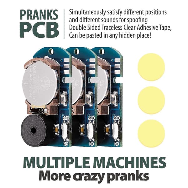 Cricket Ljudmakare Spratt (3-pack), Irriterande Pipande Ljud för Vuxna