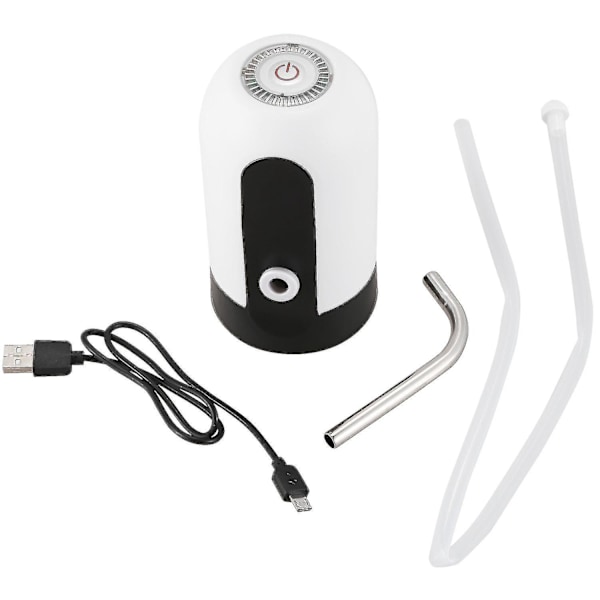 Vattenflaskepumps, USB-laddning Automatisk Dricksvattenpump Bärbar Elektrisk Vattenbehållare Wat Yw