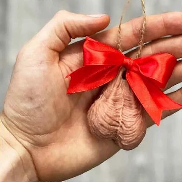 Rolig 3D Julkulor Julgran Hängande Ornament Dekoration