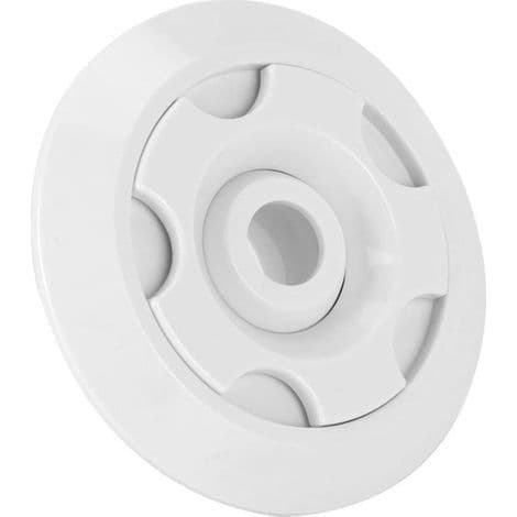 2-tommer 360° roterende hvid rund pool massage dyse Pool Spa tilbehør returdyse