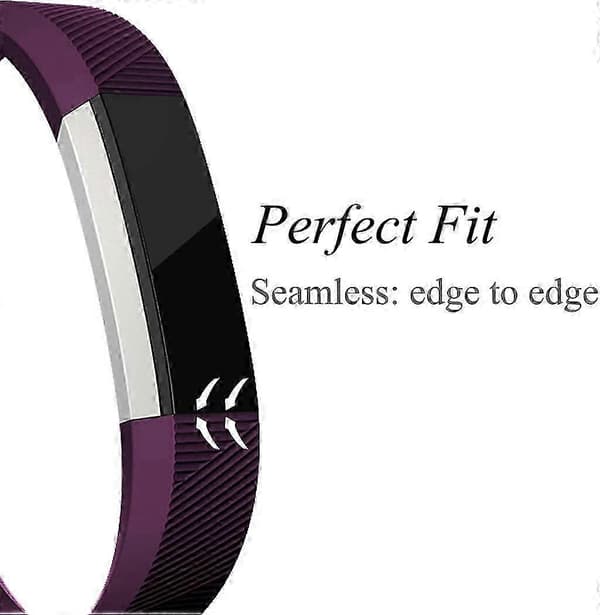 3-pak bløde silikone armbånd designet til Fitbit Alta og Alta HR kompatible med metalspænde til både mænd og kvinder