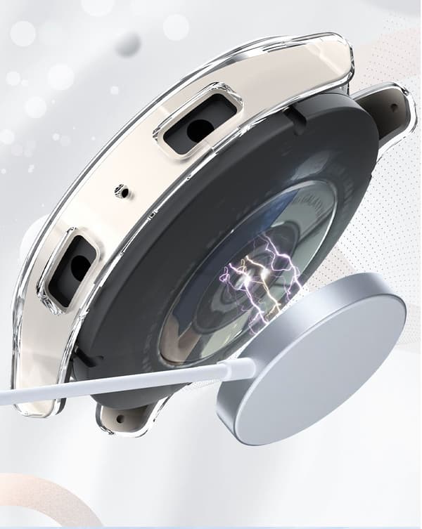 Älykellon näytönsuoja Samsung Galaxy Watch 6 hopea 40 mm
