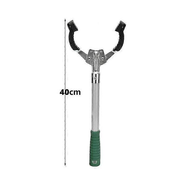 Soptång Räckviddsverktyg Lång Arm Sopuppsamlingssticka Legering Sopklämma Plockare 40cm