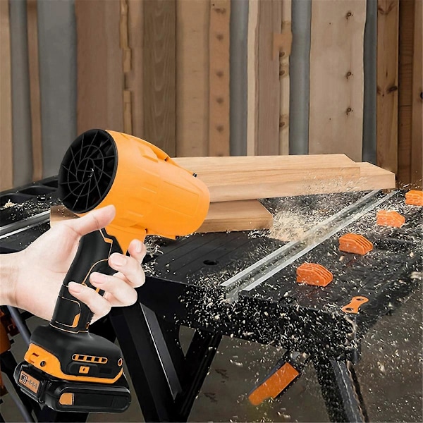 Borstlös Turbo Jet Fläkt 30000RPM Sladdlös Elektrisk Luftfläkt Kraftfullt Handhållet Verktyg för Dewalt