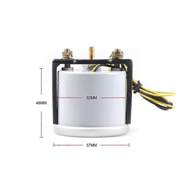 Lodenqc Bilmåler 2'' 52mm Universal 12V Måler Mete Røyk Len Turbo Boost Måler Bar LED Digital Pointer Boost Måler