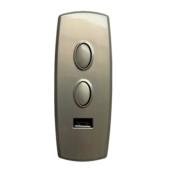 Lenestol Kontroller 2 Knapper 5 Pin med USB Erstatningsdeler DIY Manuell Bryter Fjernkontroll