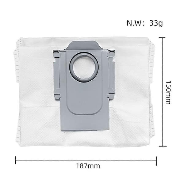 Til Roborock Q5 Max+/Q5 Pro+/S8 Pro Ultra Støvpose Reservedele 24 STK