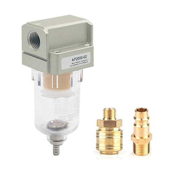 1/4 tomme trykkluftfilter olje- og vannutskiller trykkregulator for kompressorfilter pneumatisk komponent