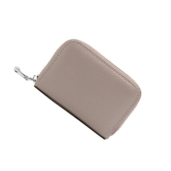 Nahkainen korttikotelo / lompakko RFID-suojauksella